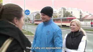 Amatőr párok kupakolása a furgonba