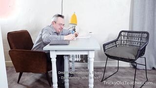 A tanárbácsi kíméletlen pöcse