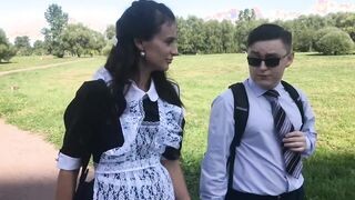 Tapasztalatlan csóka ánuszba kufircol
