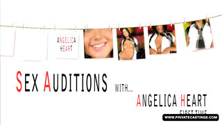 Angelica Heart pici dagi vaginája megpakolva