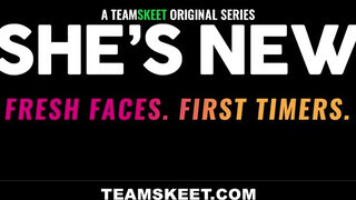 Hatalmas popós fiatal nőci a castingon - TeamSkeet