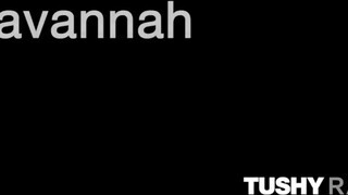 TUSHYRAW - Savannah Bond hátsójába néger brét tolnak
