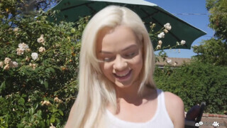 Elsa Jean és a kertész krapek hatalmas lőcse