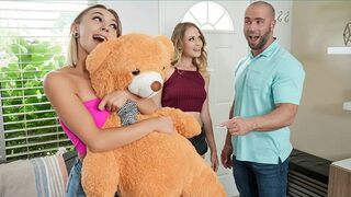 Mostohanővérek heves csatája mostohatestvér termetes farkáért