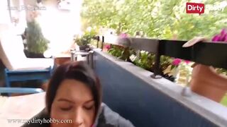 Lara Bergmann forró baletli cidázása megrakva óriási faszal