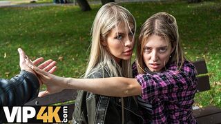 Világos Szőke vadító Zlata Shine megcsalja barátnőjét óriási faszos főnökkel