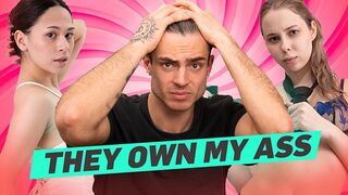 Dupla orosz nimfo megőrül a káró nyaldosásától