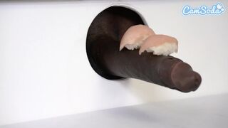 Hatalmas cickós lesbi milf-ek sushi glory hole kalandja bbc szopással és cuki ázsiai tinitel
