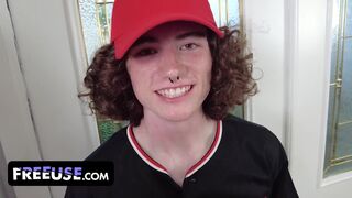 Megdugtam az edzőmet! szerencsés baseball játékos ingyenesen használja gigantikus kannás milfjét!