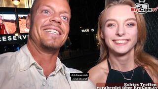 Német pornósztár csábítja a turista csákót igazi dugásra