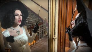 Lady dimitrescu vad oboázása és szeretkezése - resident evil village cosplay halloween 2023