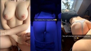 Iskolás csajok mocskos kúrása snapchat válogatásban édeshármas képernyőn