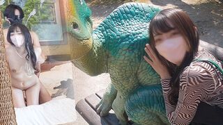 Vad állatkerti randi egy amatőr, nagymellű szépséggel és erőszakos baszás japanese stílusban
